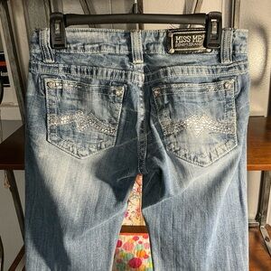 Miss Me Women's Light Blue Boot Cut Jeans